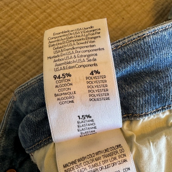 Mother High Waisted Looker Ankle Fray sz 30 - Picture 10 of 14